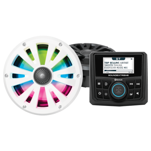 ECOXGEAR Marine Gauge Radio with Speakers