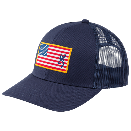 Browning Glory Logo Flag Buckmark Cap