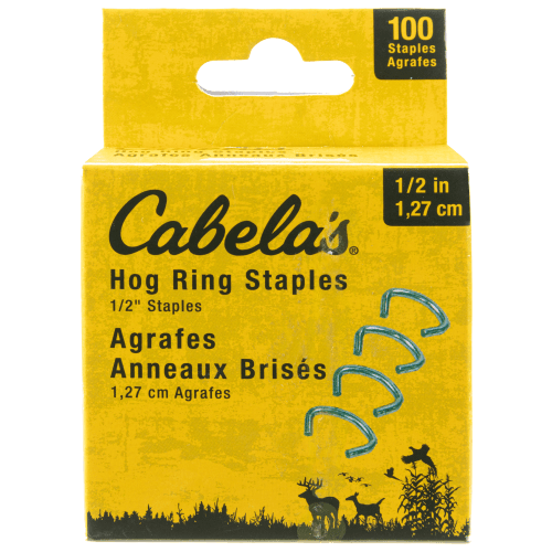 Cabela's Hog Ring Staples