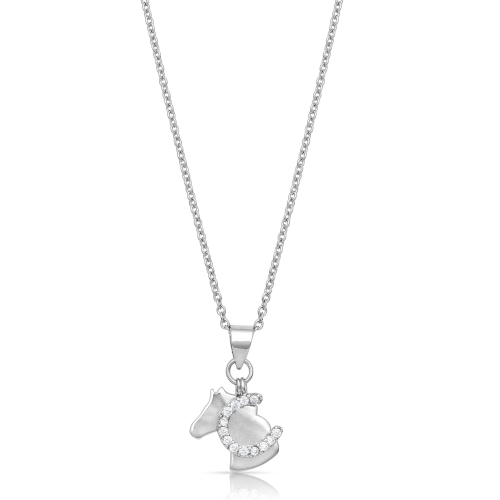 Montana Silversmiths Horsing Around Charm Necklace