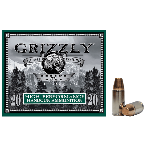 Grizzly Ammunition 9mm Luger +P+ 124 Grain Handgun Ammo