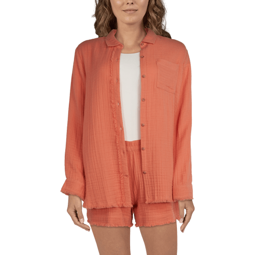 Natural Reflections Double-Cloth Shorts for Ladies