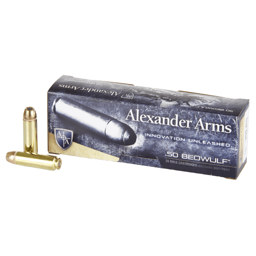 Alexander Arms .50 Beowulf 350 Grain Ammo
