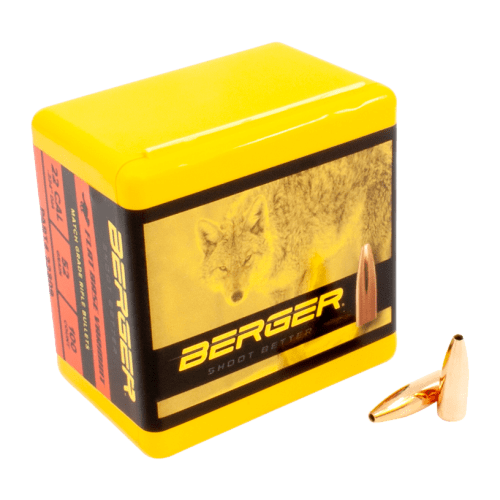 Berger Flat Base Varmint Bullets