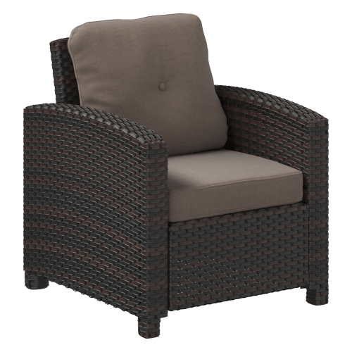Balkene Home Miles Wicker Club Chair