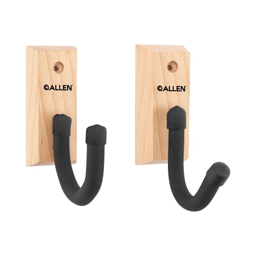Allen Company Defender Hooks with Wood Mounting Plaques