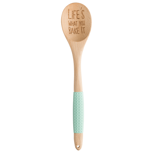 Bass Pro Shops Life's What You Bake It Wooden Spoon