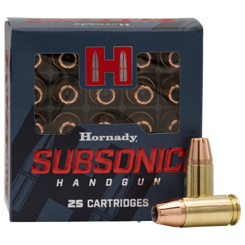 Hornady 9mm Luger 147 Grain XTP Subsonic Handgun Ammo