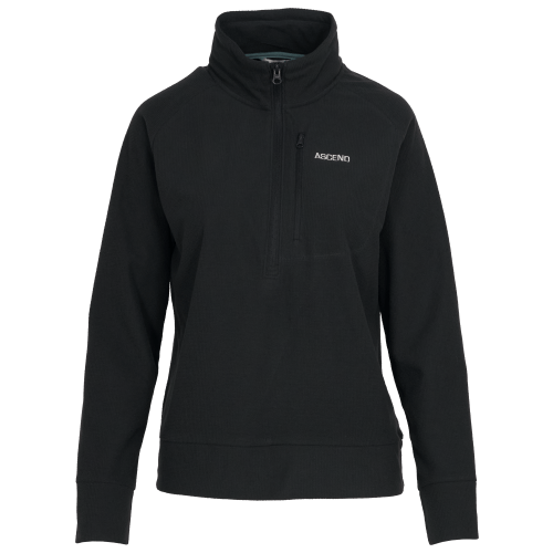 Ascend Grid Fleece Half-Zip Pullover for Ladies