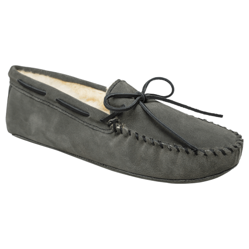 Minnetonka Sheepskin Softsole Moccasins for Men