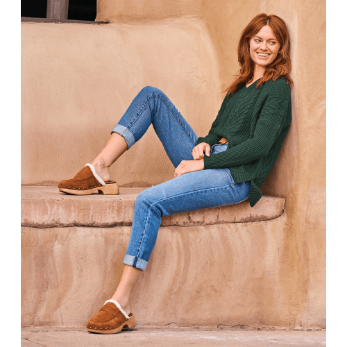 Natural Reflections Genuine Suede-Leather Belt for Ladies