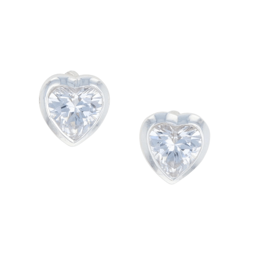 Montana Silversmiths Tiny Heart Crystal Post Earrings