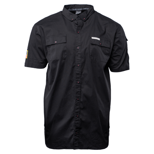 Grunt Style Garage Button-Down Short-Sleeve Shirt for Men