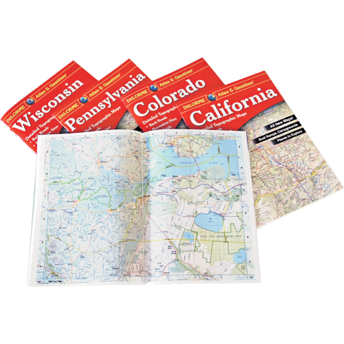 DeLorme State Topographic Atlas and Gazetteer
