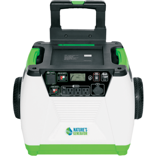 Nature's Generator 1,800-Watt Solar-Powered Portable Generator