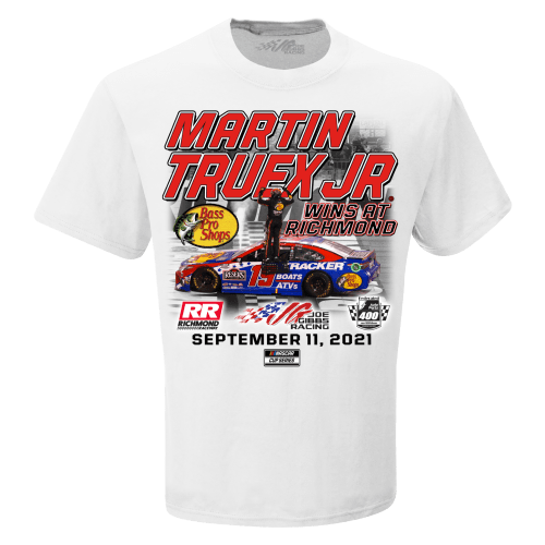 Martin Truex Jr. Win Crew Neck Tee for Men