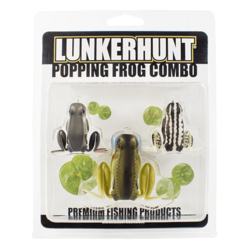 Lunkerhunt Popping Frog Combo