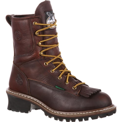 Georgia Boot Logger Waterproof Steel Toe Work Boots for Men