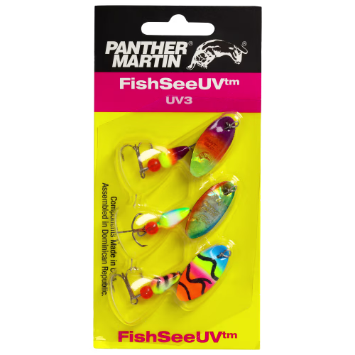 Panther Martin FishSeeUV Ultra Violet Spinner Kit