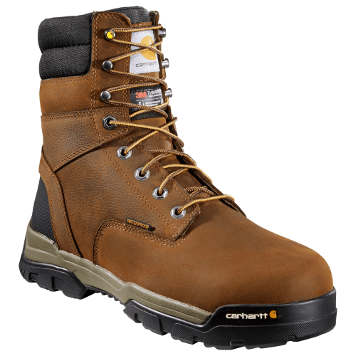 Carhartt Ground Force 8'' Insulated Waterproof Work Boots for Men