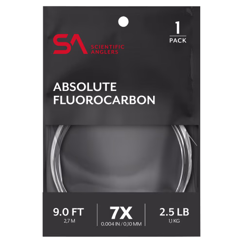 Scientific Anglers Absolute Fluorocarbon Tapered Leader