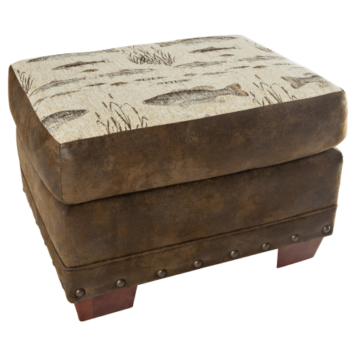 American Furniture Classics Angler's Cove Collection Ottoman