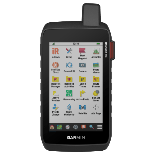 Garmin Montana 750i Handheld GPS Unit with inReach Technology