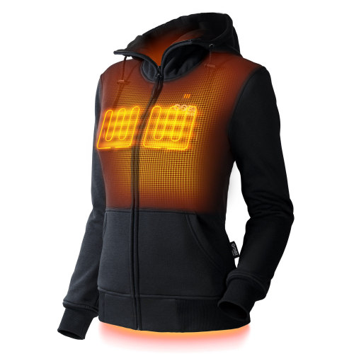 Gobi Heat Ridge Heated Long-Sleeve Hoodie for Ladies
