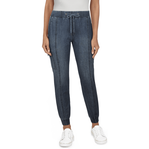 Natural Reflections Denim Jogger Pants for Ladies