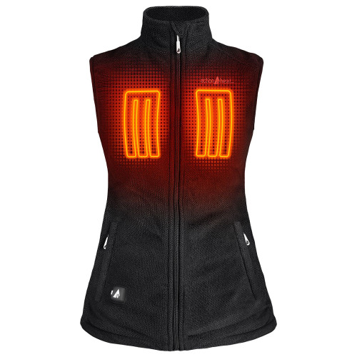 ActionHeat 5V Performance Fleece Battery-Heated Vest for Ladies