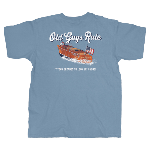 Old Guys Rule Chris Craft Short-Sleeve T-Shirt for Men