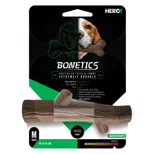 Bonetics Wood-Scented Stick Chew Toy for Dogs