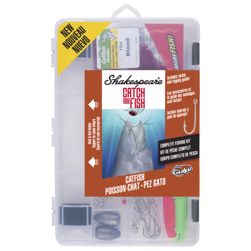 Shakespeare Catfish Tackle Box Kit