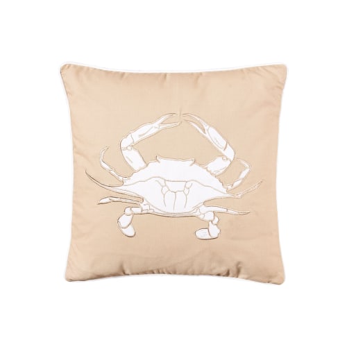 C&F Home Seaside Crab Throw Pillow