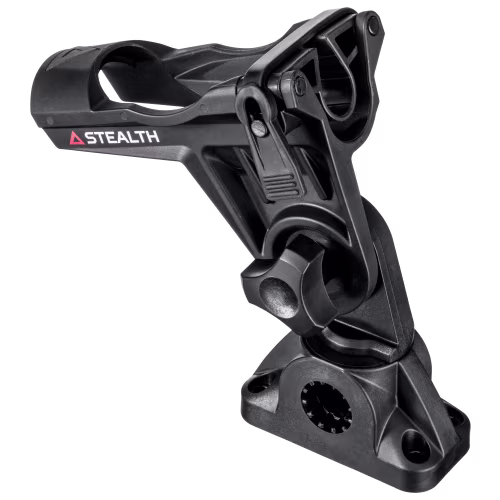 Stealth QR-2 Large Rod Holder with Multi Mount Base