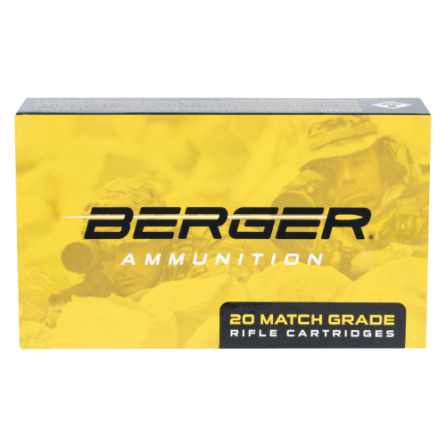 Berger 6.5 Creedmoor 144 Grain Centerfire Rifle Ammo