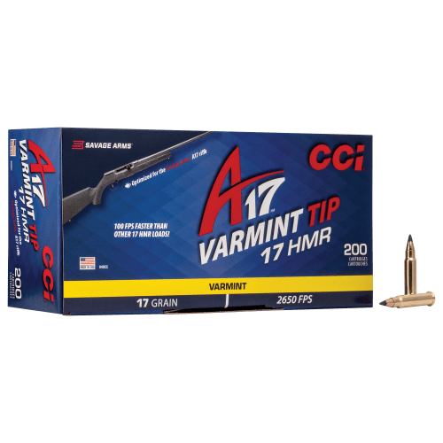 CCI A17 .17 HMR 17 Grain Rimfire Ammo