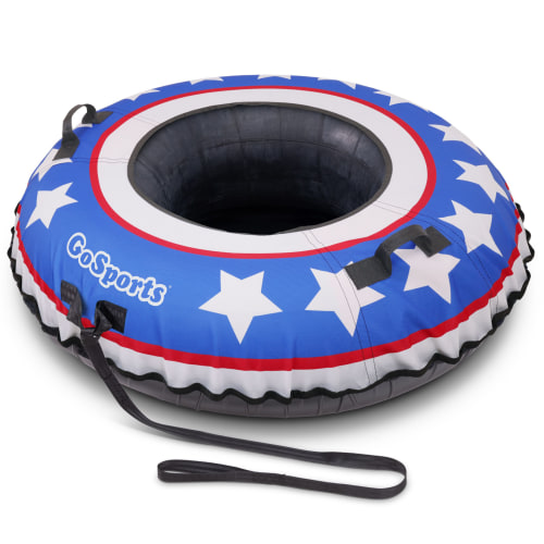GoSports Heavy-Duty Winter Snow Tube with Canvas Cover