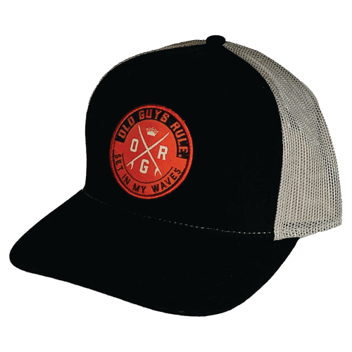 Old Guys Rule Wave Patch Trucker Cap