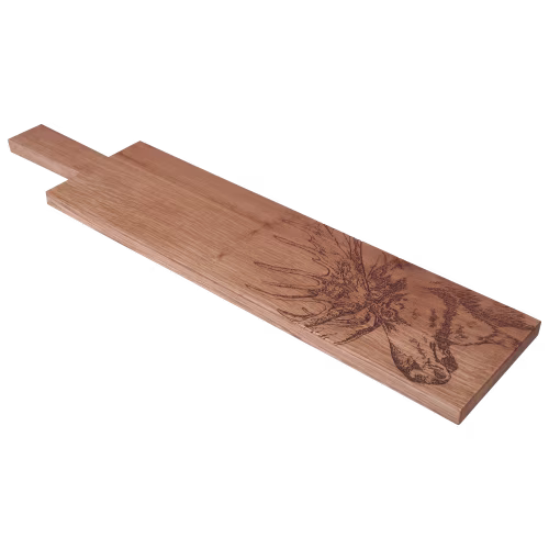 Selbrae House Oak Moose Rectangle Serving Board