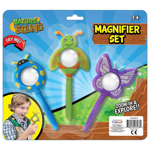 Nature Bound Magnifier 3-Piece Set for Kids
