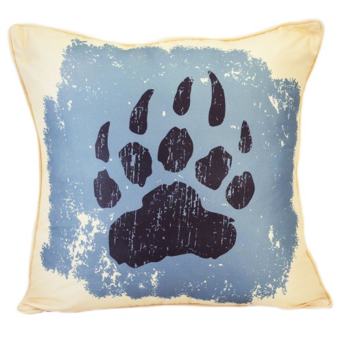 Donna Sharp Bear Totem Bear Paw Decorative Pillow