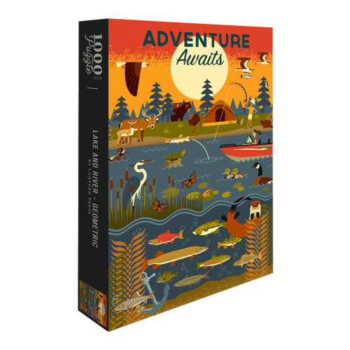 Lantern Press Adventure Awaits 1,000-Piece Jigsaw Puzzle