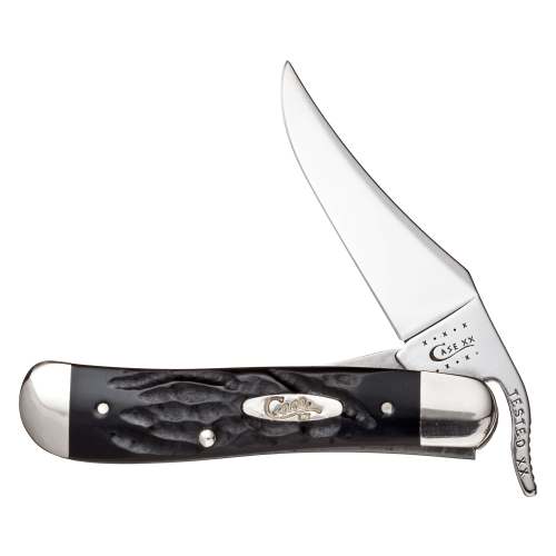 Case Black Rough Pocket Knife - RussLock