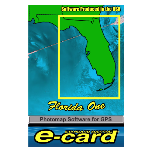 Standard Mapping Services Classic Marine Map GPS E-Cards