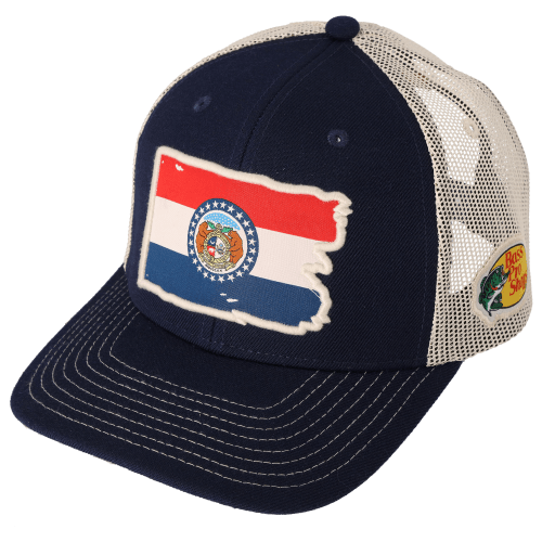 Bass Pro Shops Local Crowns Missouri Flag Cap