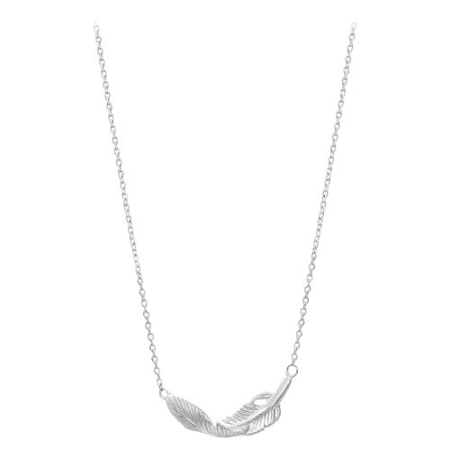 Montana Silversmiths Turning Feather Pendant Necklace