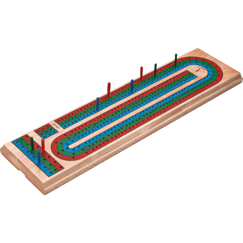 Mainstreet Classics Wooden Cribbage Board