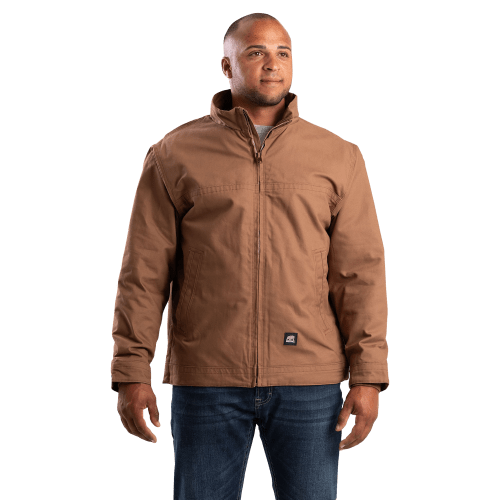 Berne Heartland Washed Duck Flannel-Lined Work Jacket for Men