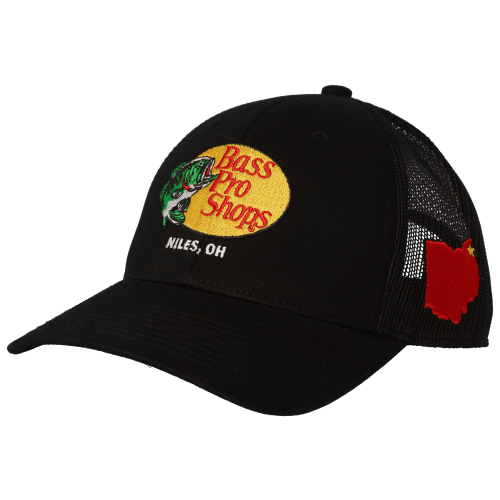 Bass Pro Shops Niles, OH Embroidered Logo Snapback Cap